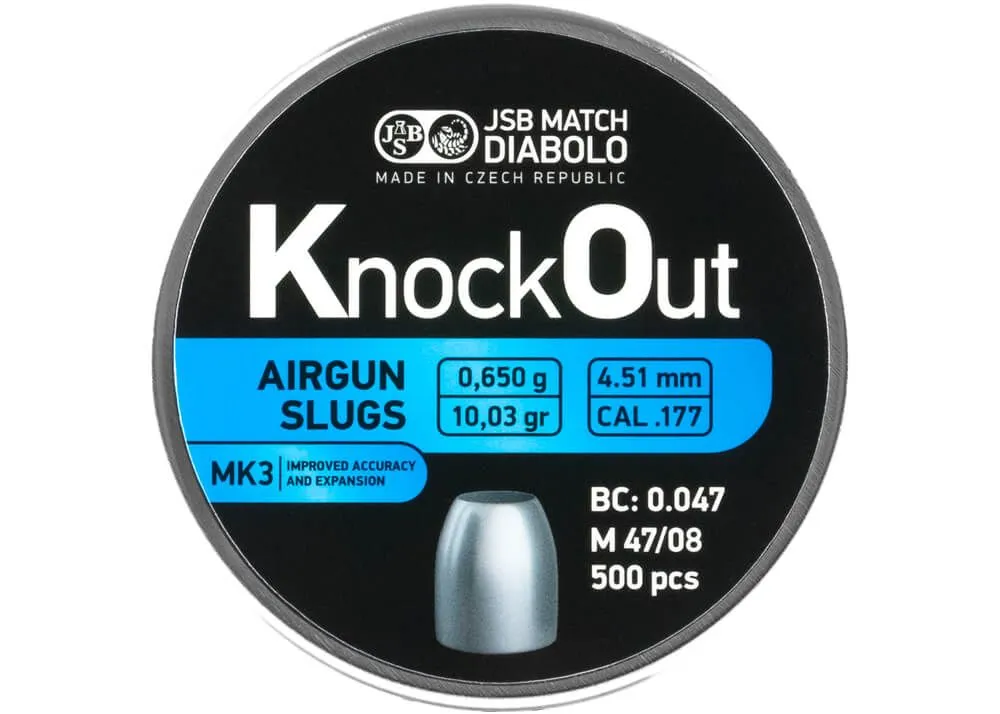 JSB Knock Out MK3 4.51 mm HP 10.03 grain (.177)