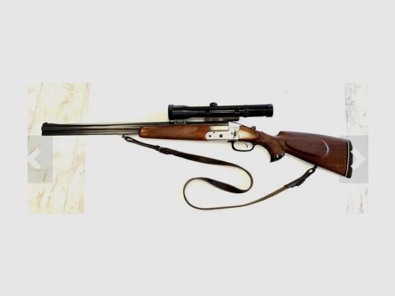 Bockbüchsflinte HEYM 22 (Kaliber 16/70 und 5,6x50 R Mag) + Swarovski Habicht 1,5-5x42 Optik