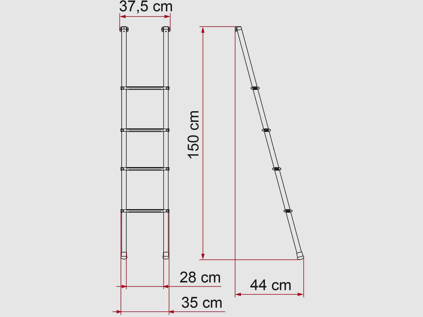 Échelle pour Lit Mezzanine Deluxe, 5, image 7 sur 7