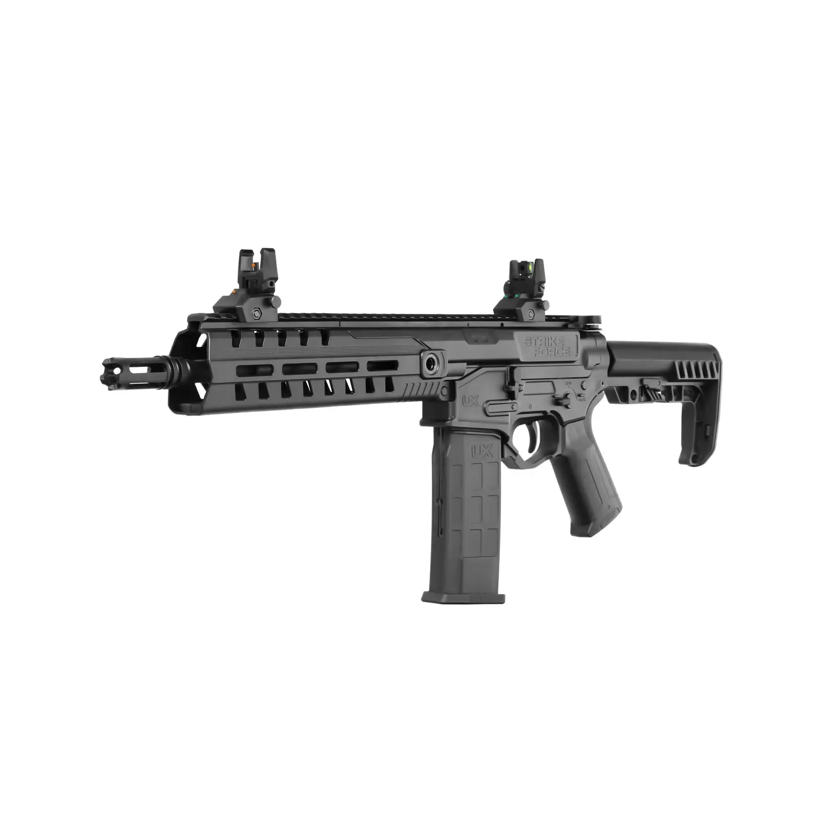 Pistolet CO2 UX Strike Force – très bon état, viseur laser, grand lot d’accessoires, env. 4 500 billes d’acier, image 11 sur 14