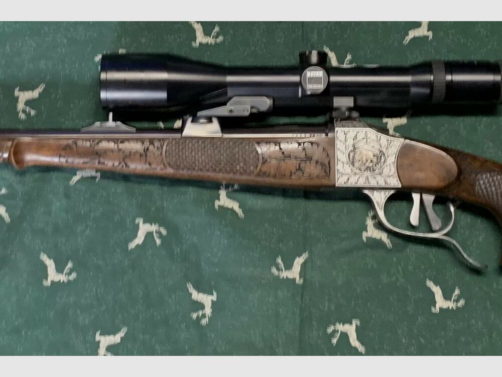 J. Hensel Blockbüchse 2,5 - 10 x 48 Zeiss Diatal -ZM Abs. 4 - 7x65R