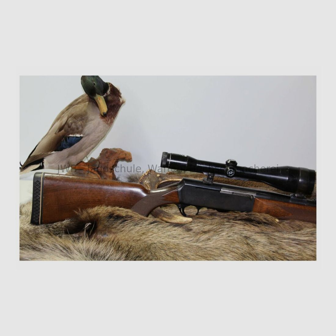 FN halbautomatische Büchse Browning Bar mit Zeiss .30-06Spring