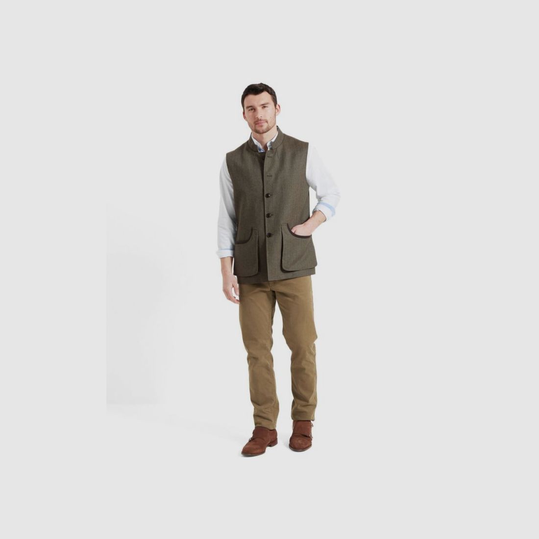 Schöffel H-Gilet Holcot Tweed, afbeelding 6 van 12