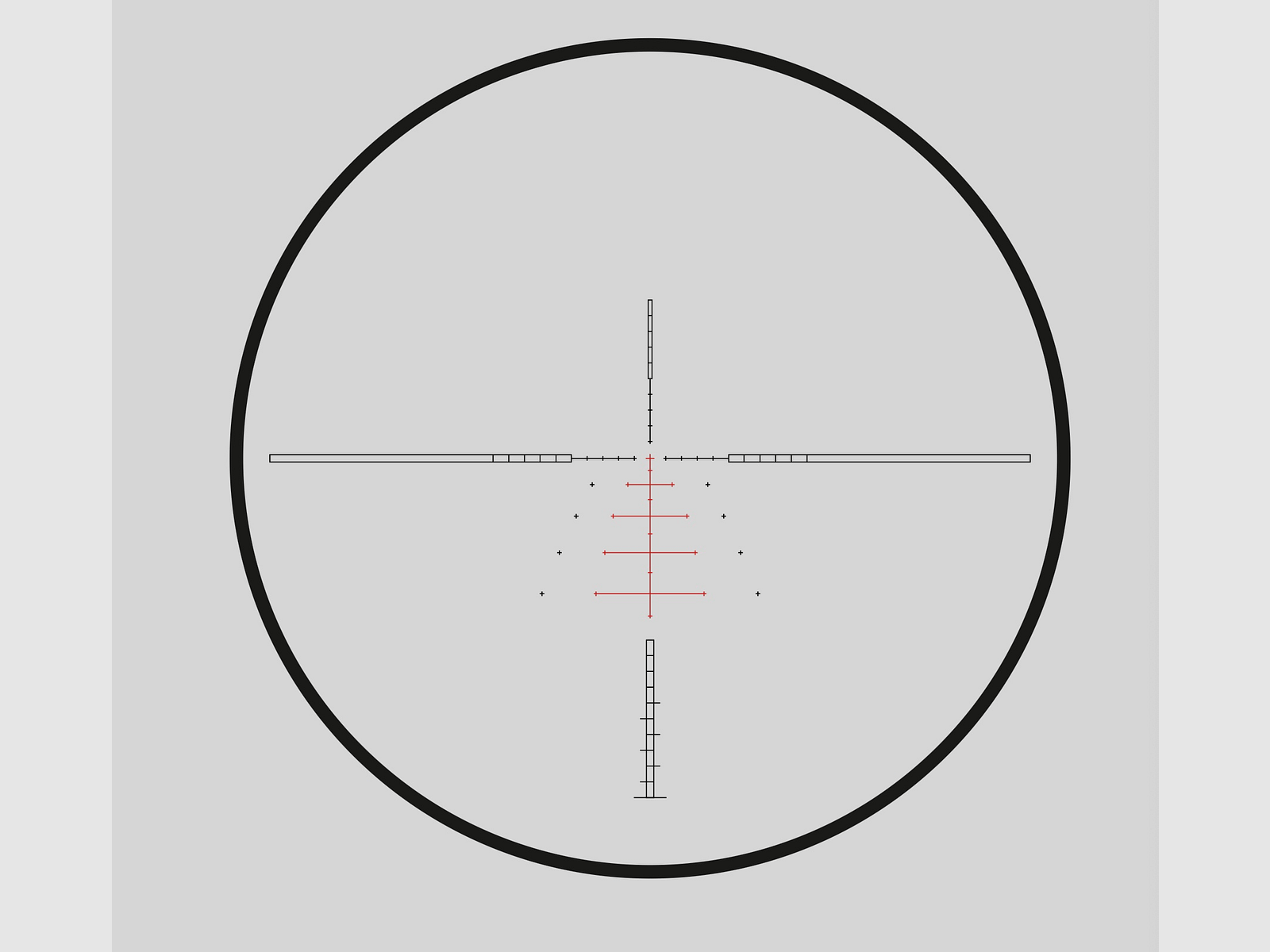 Hawke 17261 riflescope Sidewinder 30 SF 6-24x56 SR Pro II reticle