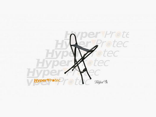 Black Aluminum Quadripod Seat Fayet