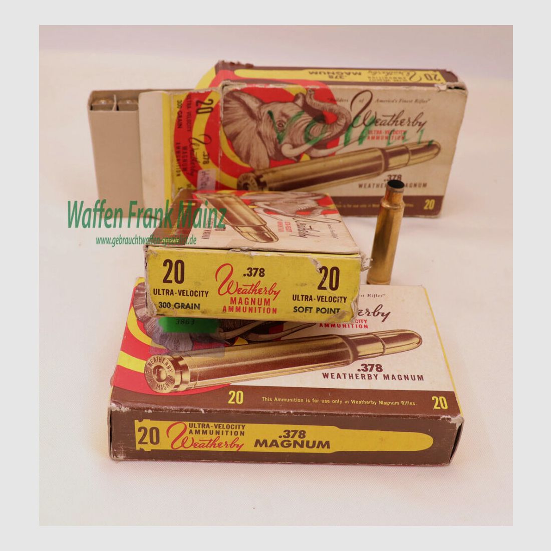 Weatherby - USA Langwaffenhülsen .378 WBY Mag