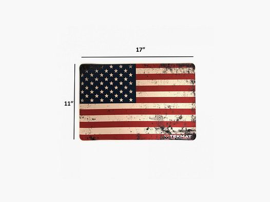 TEKMAT Old Glory Waffenreinigungsmatte