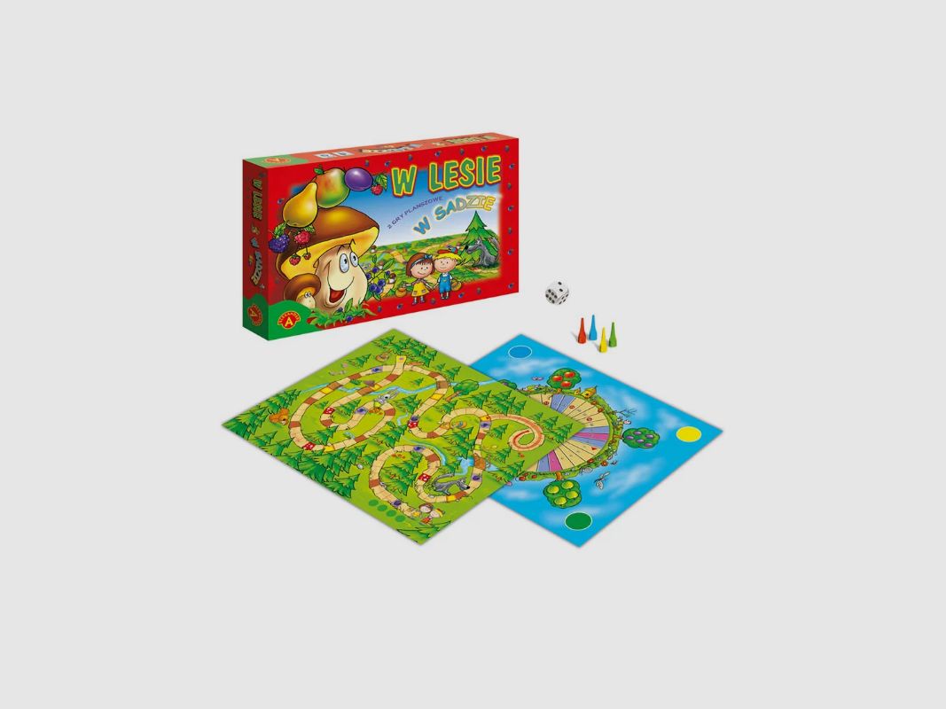 Deux jeux de société d’Alexander Dans la forêt – Dans le verger, image 1 sur 2
