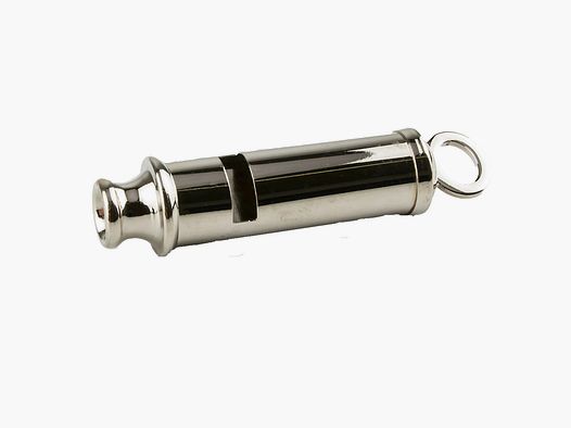 Mil-Tec Mil-Tec Signal whistle Bobby nickel-plated