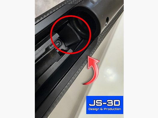 Magazine clip for Blaser R8 magazines