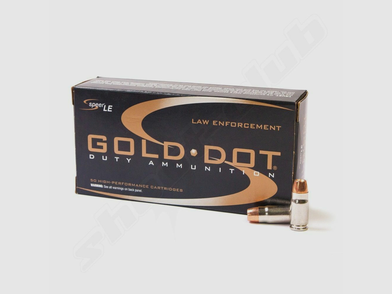 Divers	 Speer Lawman Gold Dot Hollow Point Kal. 9mm - 50 Stk.