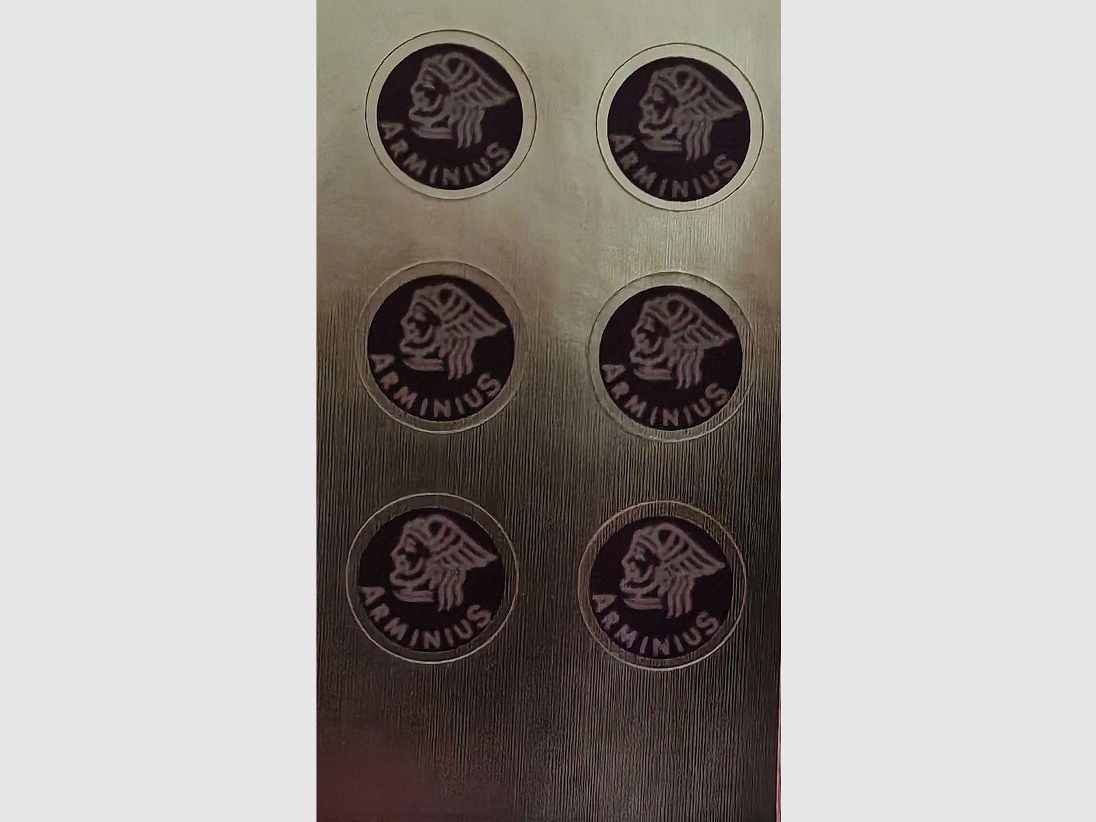 1x Arminius Logo Icon Emblem Sticker para ME Bull Barrel & ME Single Action Army | ¡Envío gratis!