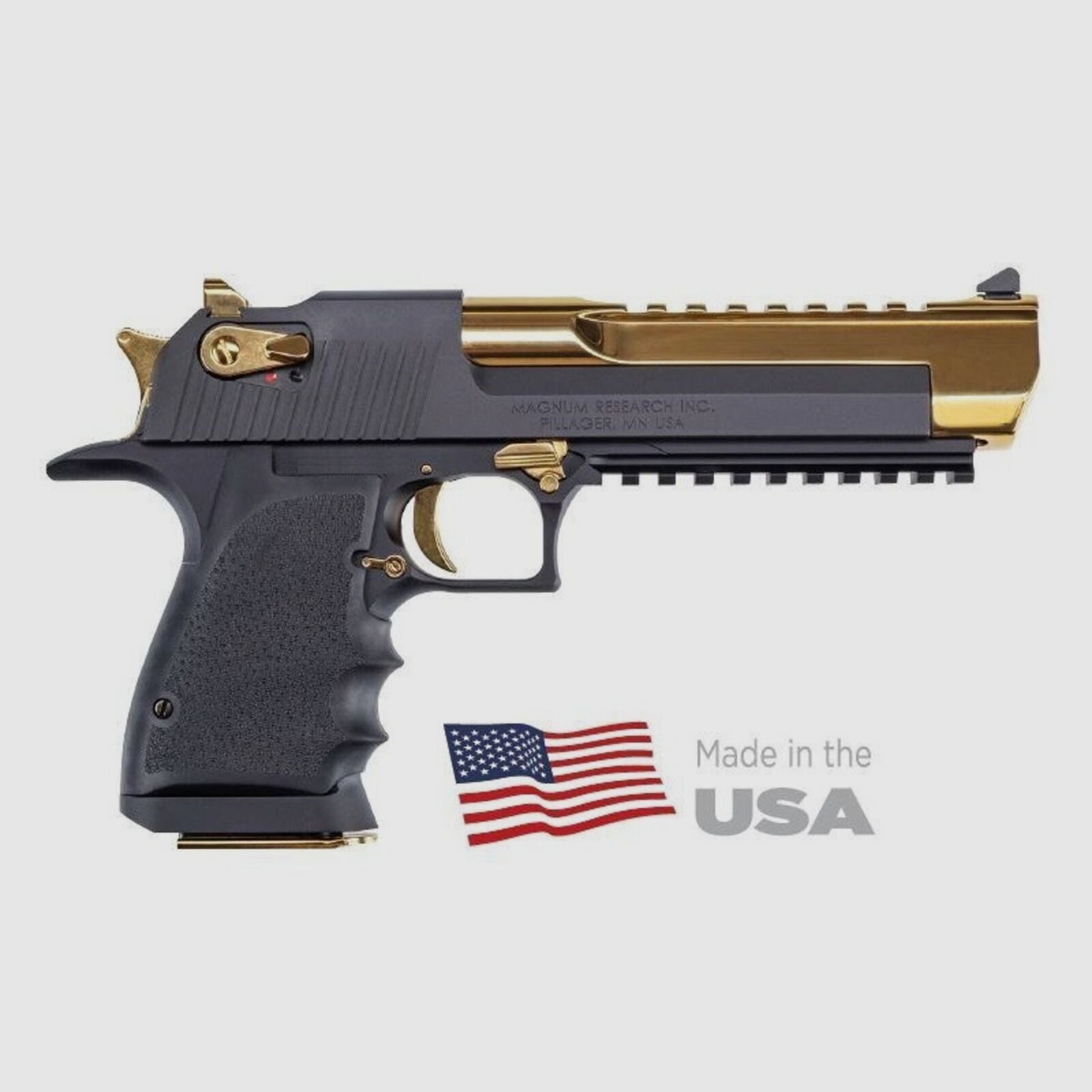 Magnum Research	 Desert Eagle L6" (6 Zoll) Black T-Gold .44RemMag