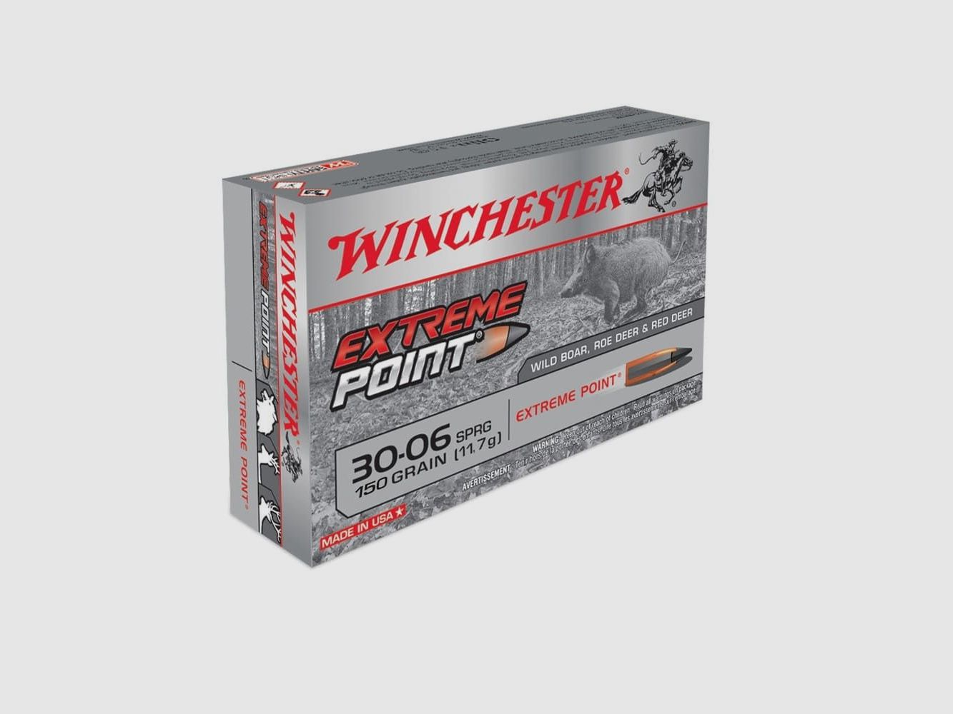 Winchester 30-06 extreme point 150gr