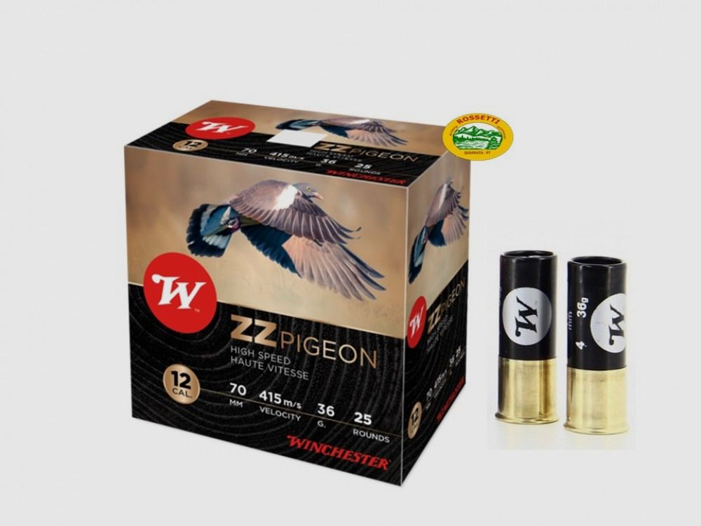 WINCHESTER Patronen ZZ PIGEON Kal.12 gr.36 pb.7 spezielle Taube