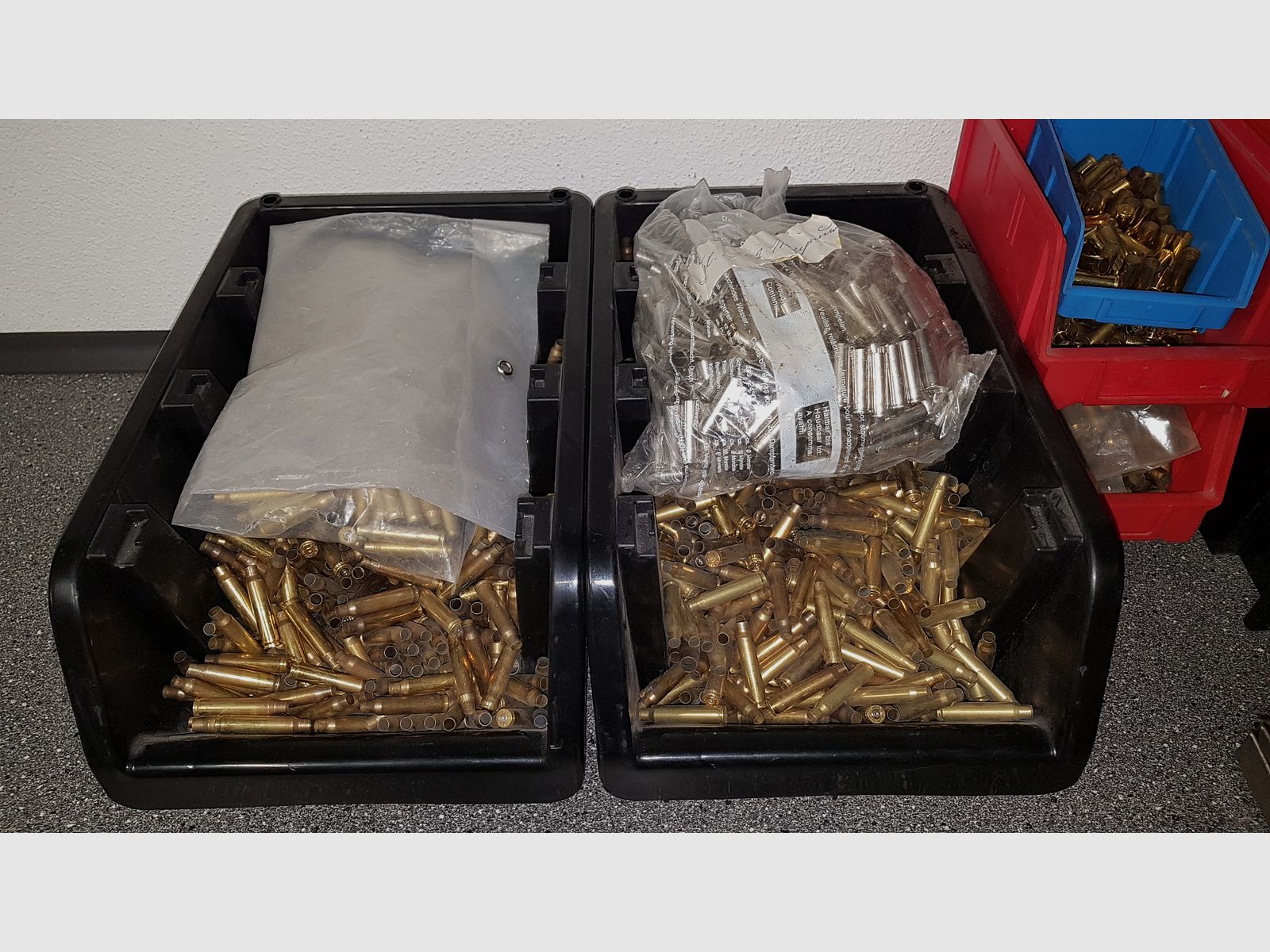 Hülsen zum Wiederladen. 223 Rem, .308 Win, .357, div S&B, Geco -+20Kg