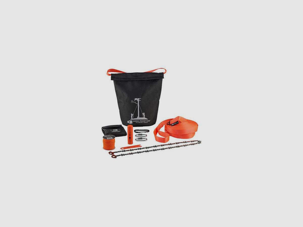 Äxte, Schaufeln, Sägen Nordic Pocket Saw Arborist V.2 Orange/Schwarz Nordic Pocket Saw
