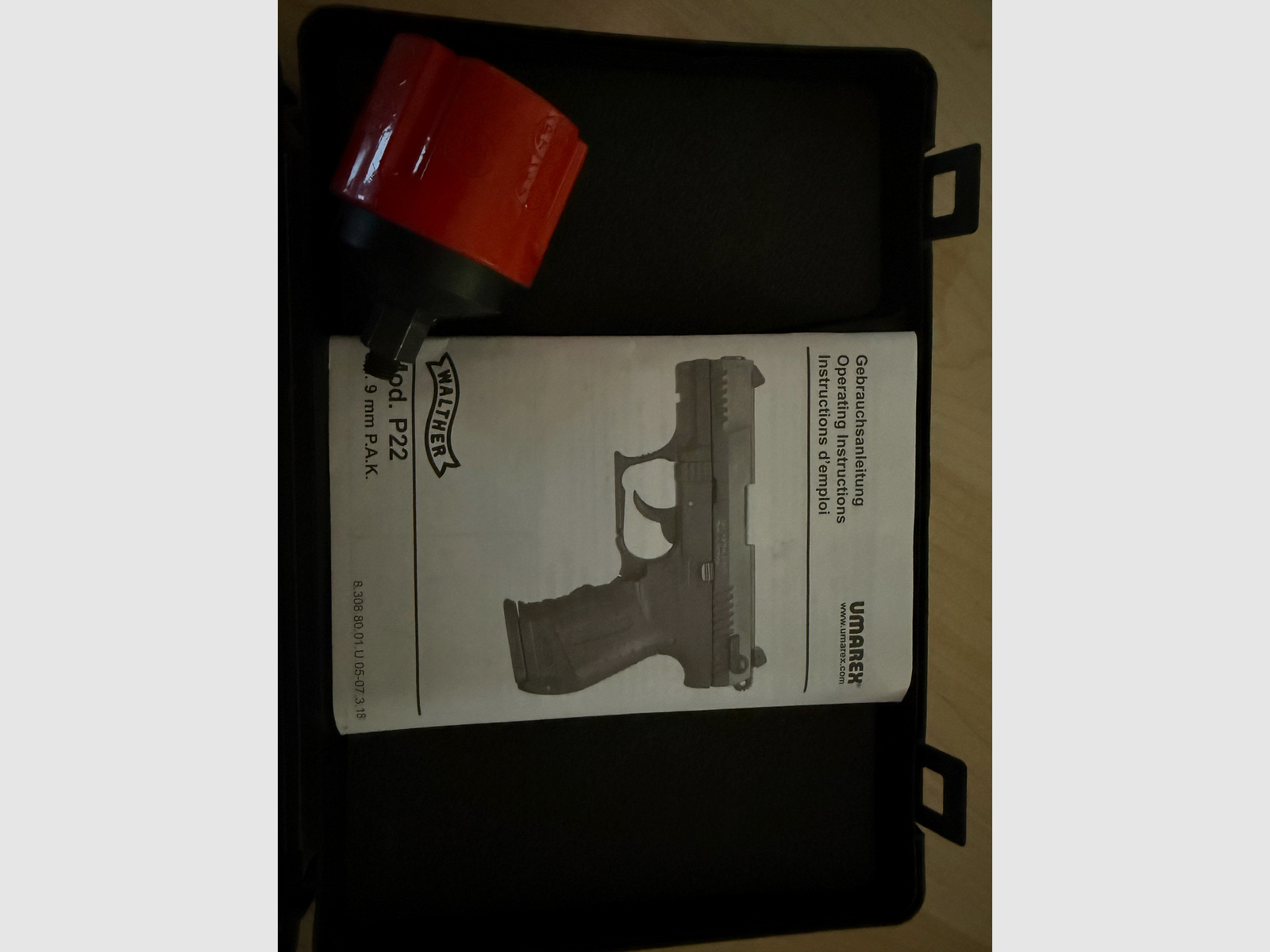 Walther P22 9mm P.A.K / Zwei Magazine / Multi-Shooter