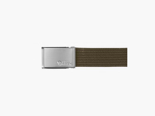 Fjällräven Stoffgürtel Canvas | dark oliv