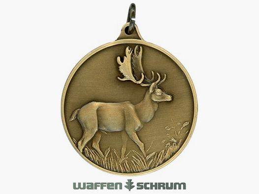 Steinhauer&Lück Jachtmedaille Damhert 40 mm brons