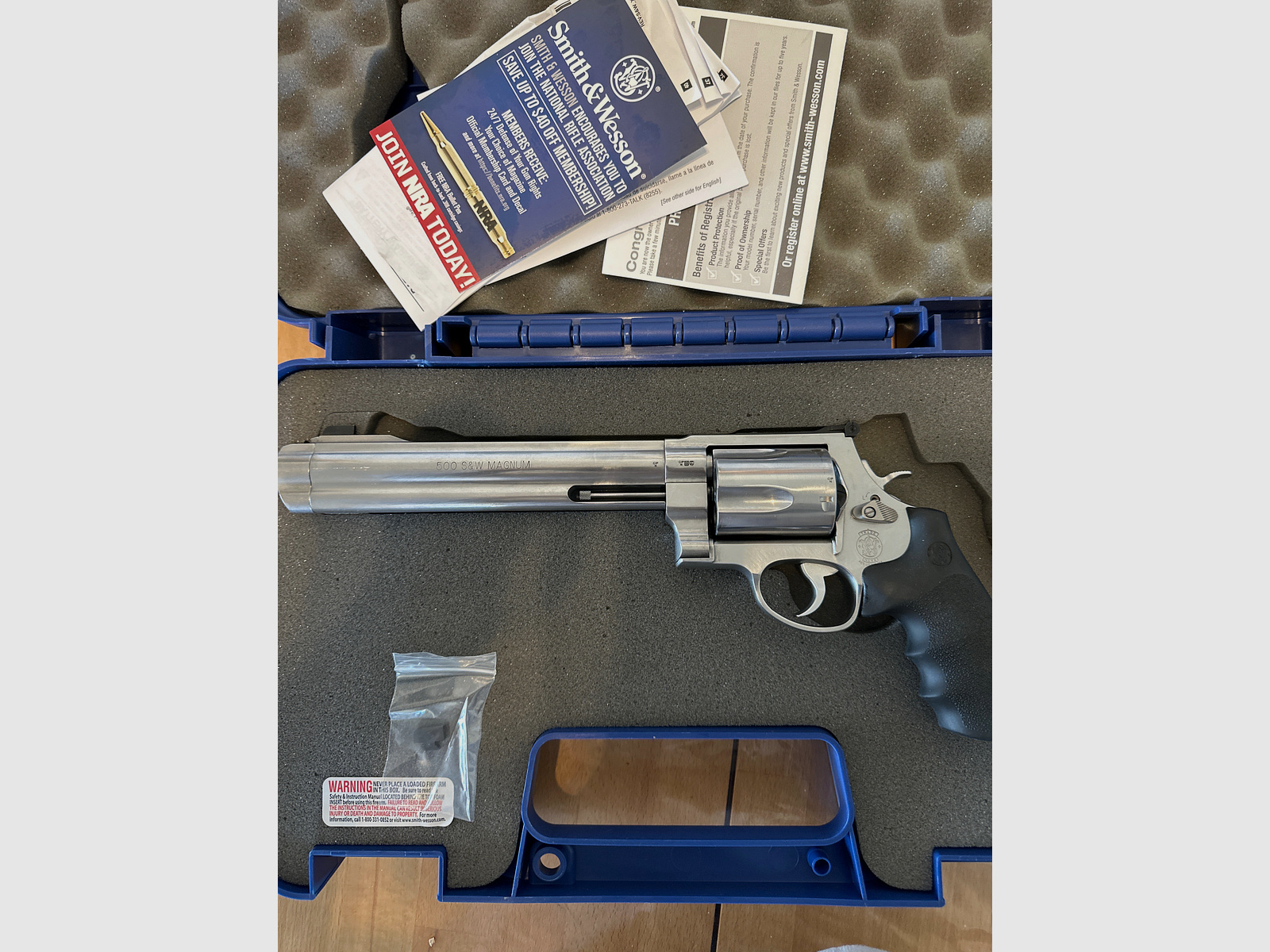 Smith & Wesson Revolver Mod. 500 Lauflänge: 8 3/8" - 21,3 cm