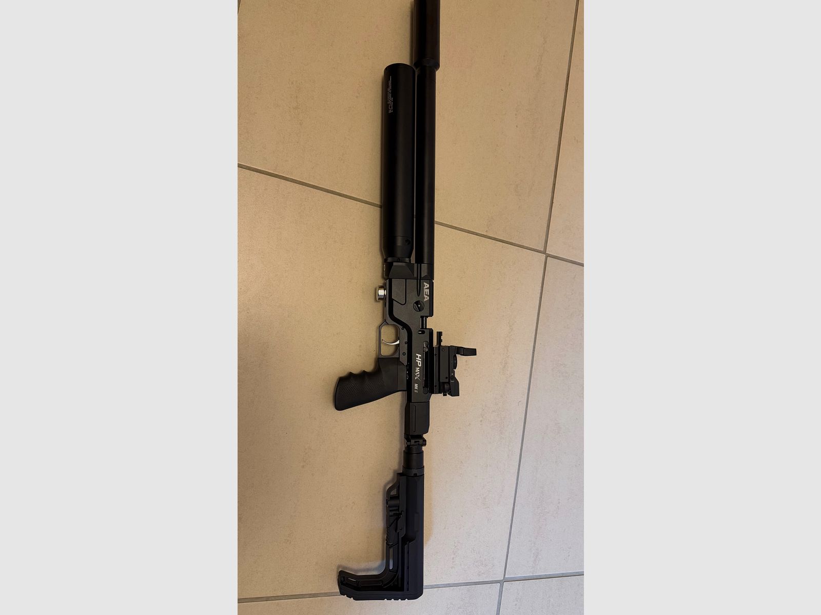 HP2 Max mit Schalldämpfer $ Red Dot unbenutzt