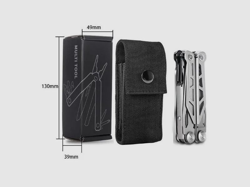 Nomax GHK6 multitool – outil EDC compact à 13 fonctions, image 3 sur 3