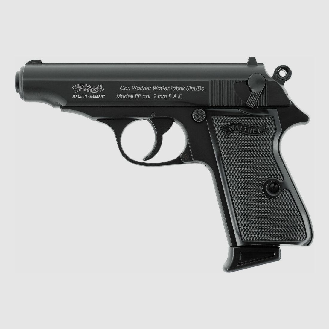 Umarex Walther PP BLK 9mm P.A.K., Bild 1 von 2