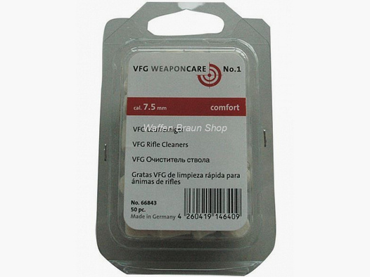VFG running cleaner, No. 66843, 7.5 mm