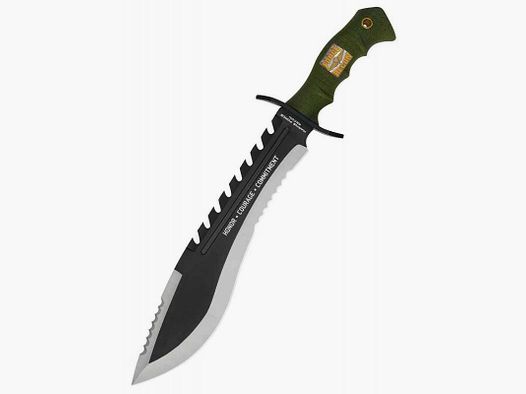 United Cutlery Marine Force Recon Kukri Messer mit Sägerücken
