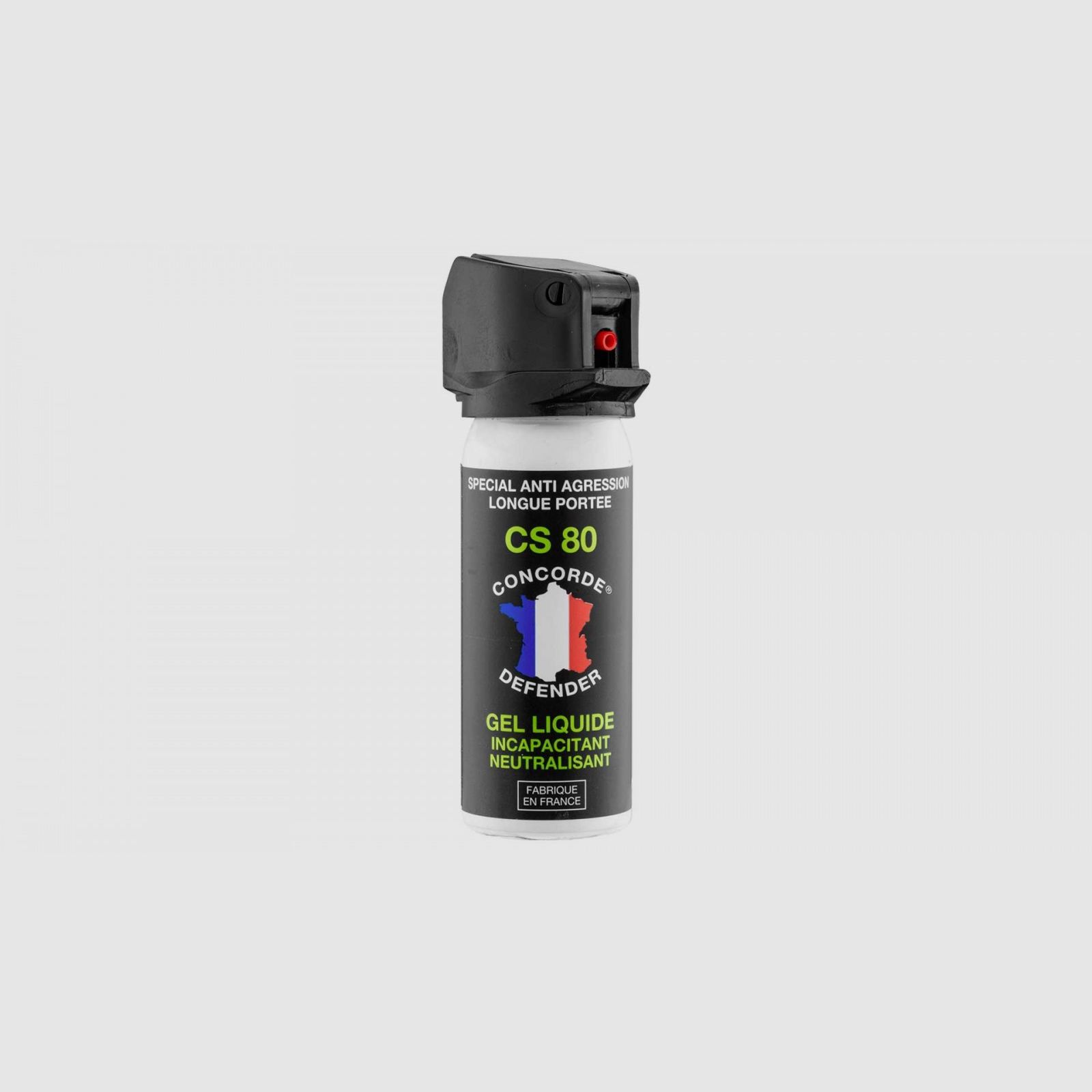 Bombe Lacrymogène Concorde Defender Gel CS 80 - 50 ml, image 2 sur 3