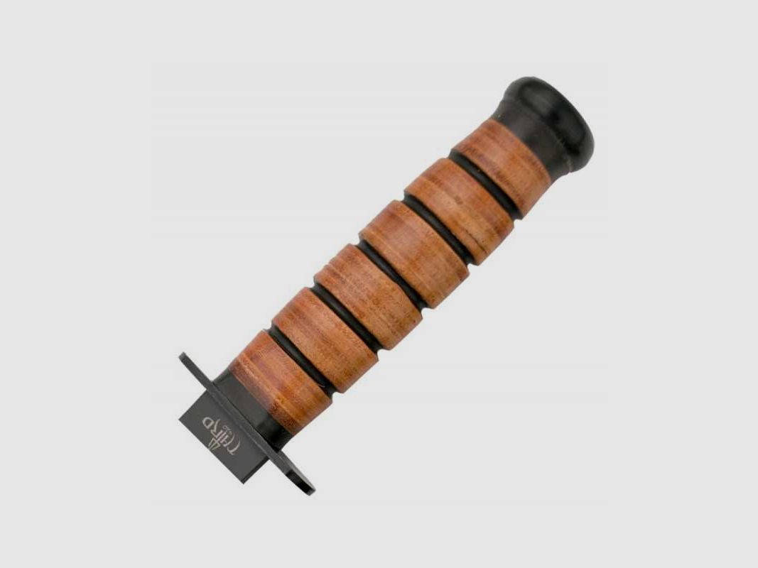 Tercero 11593 USMC KA-BAR Cuchillo de Combate Táctico con Mango de Cuero y Funda de Cuero