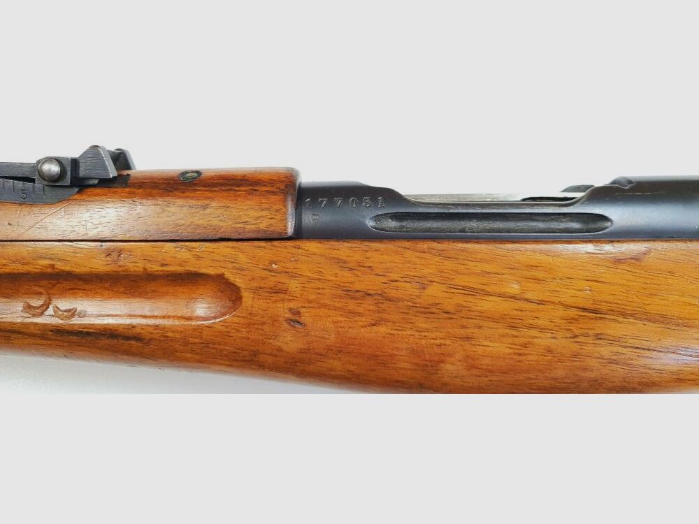 Fabryka broni Bern karabina powtarzalna Fabryka broni Bern Szwajcarski K11 Kaliber 7,5x55 Szwajcarski kompletny z dopasowanymi numerami + bagnet