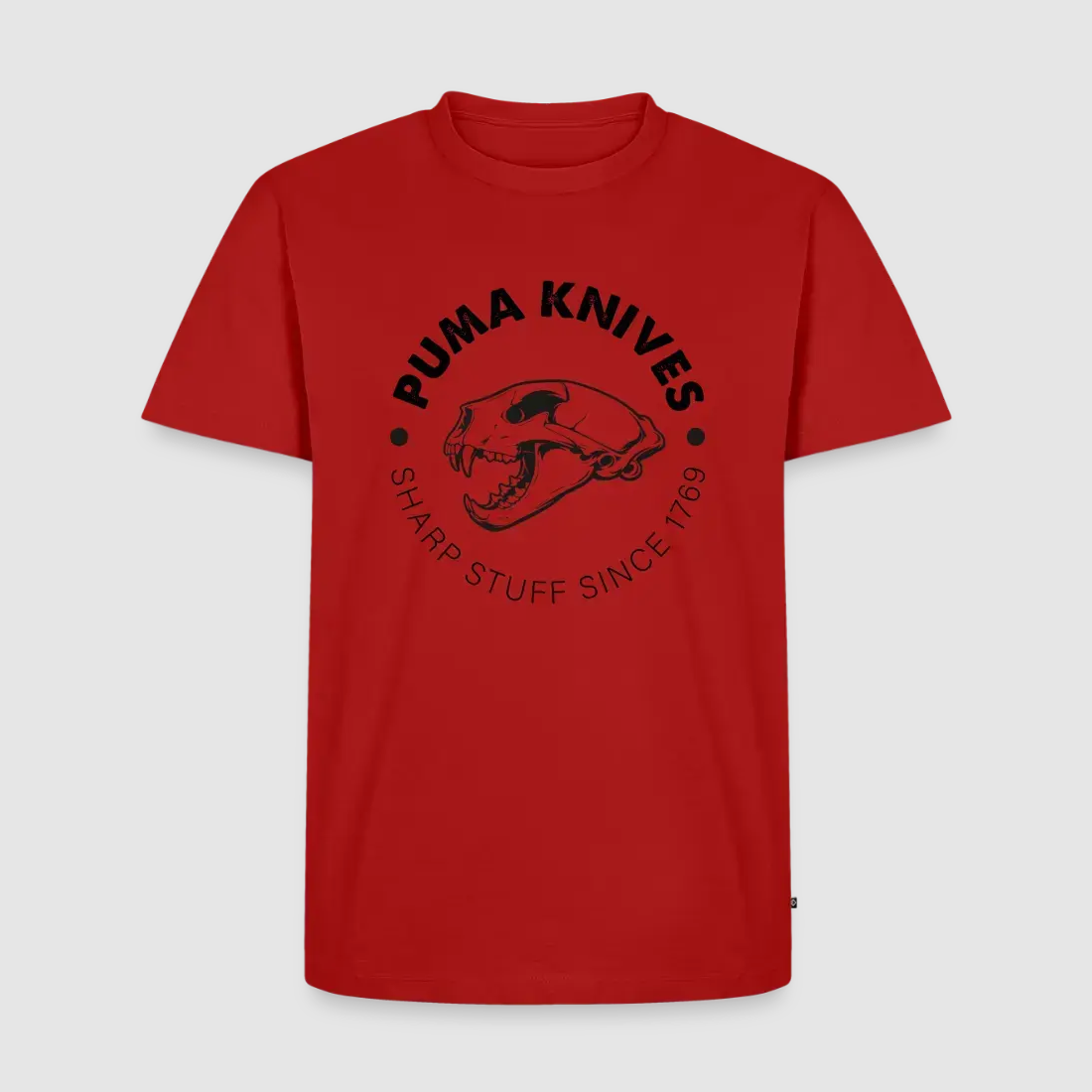 PUMA Heren Premium T-Shirt "PUMA KNIVES Skull BW", afbeelding 21 van 29