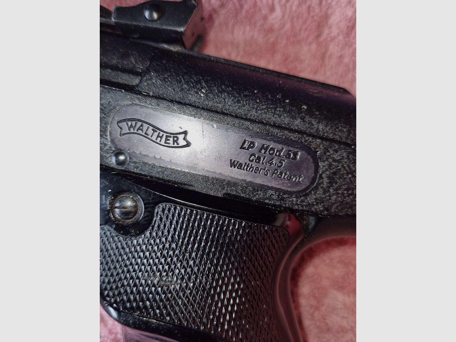 Luftdruckpistol Wahlter LP Mode 53