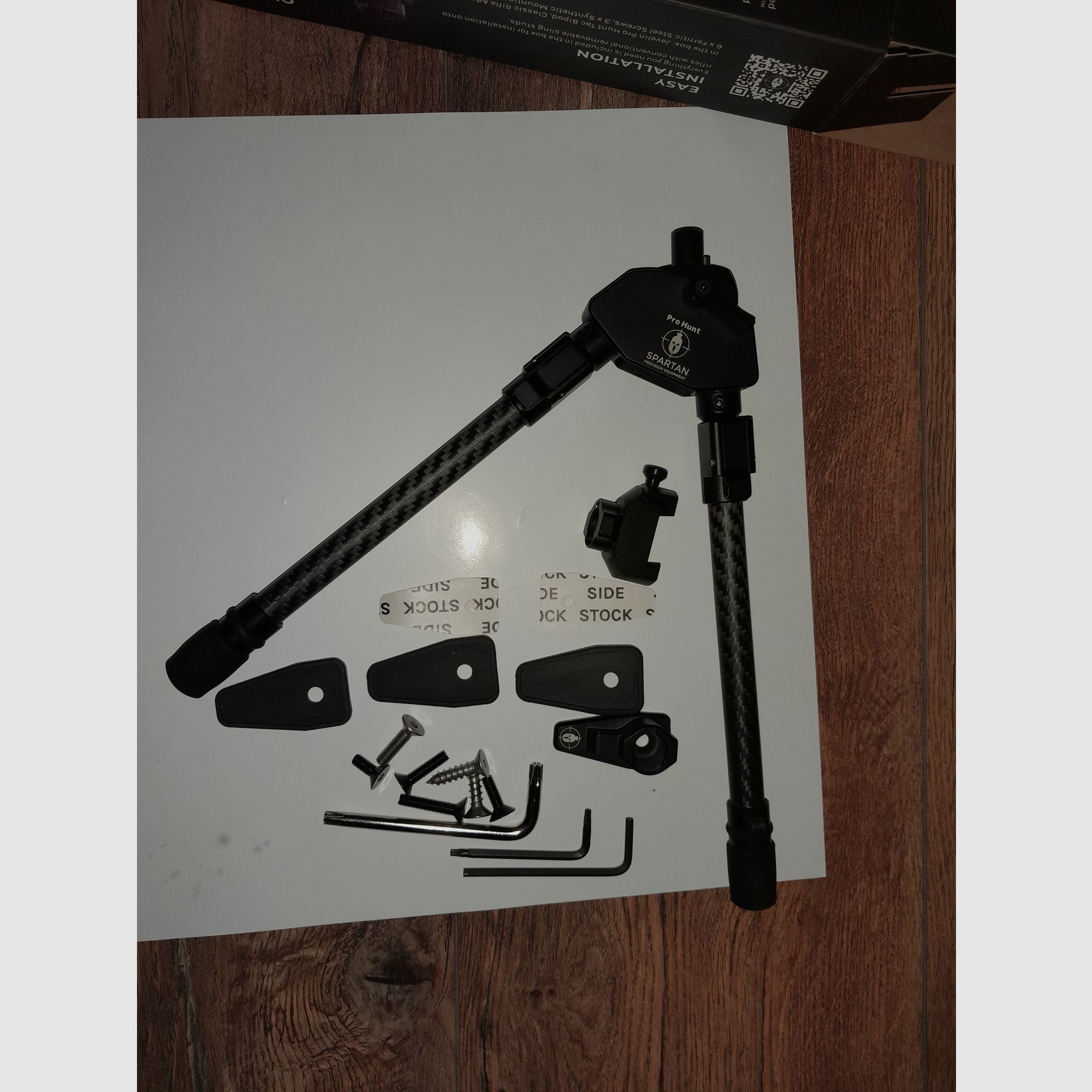 SPARTAN "JAVELIN PRO HUNT TAC" BIPOD LUNGO