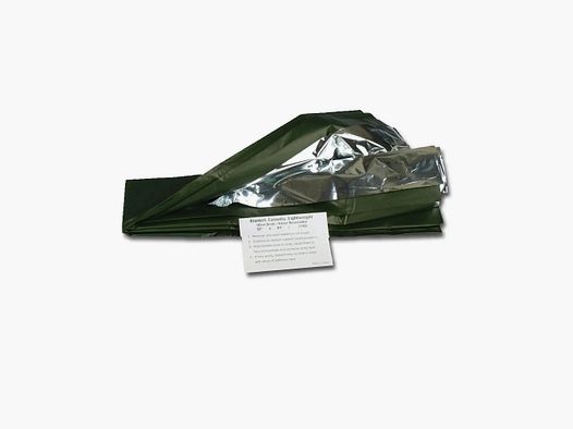 Mil-Tec Mil-Tec Rettungsdecke Oliv/Silber 130x215cm