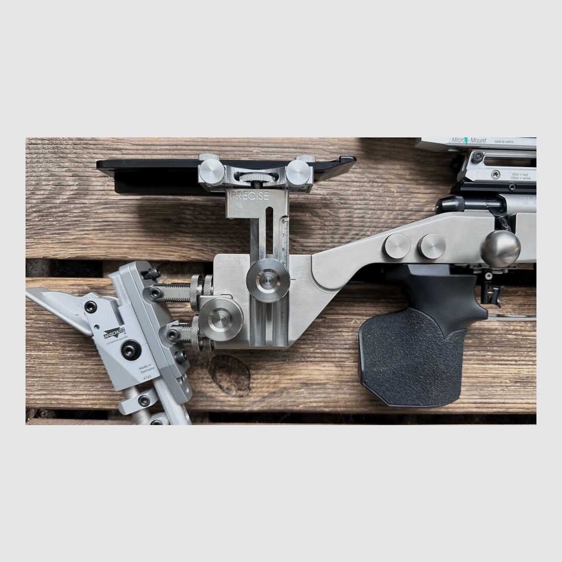 Anschütz 54.30 Jubiläumsmodell  160 Jahre Griff "M" 660mm mit ZF	 .22lr