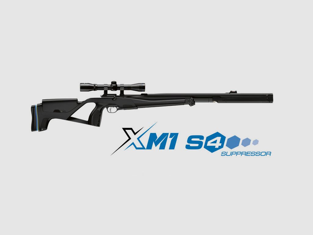 Stoeger PCP XM1 S4 Schalldämpfer COMBO Kal. 4,5mm 35 Joules