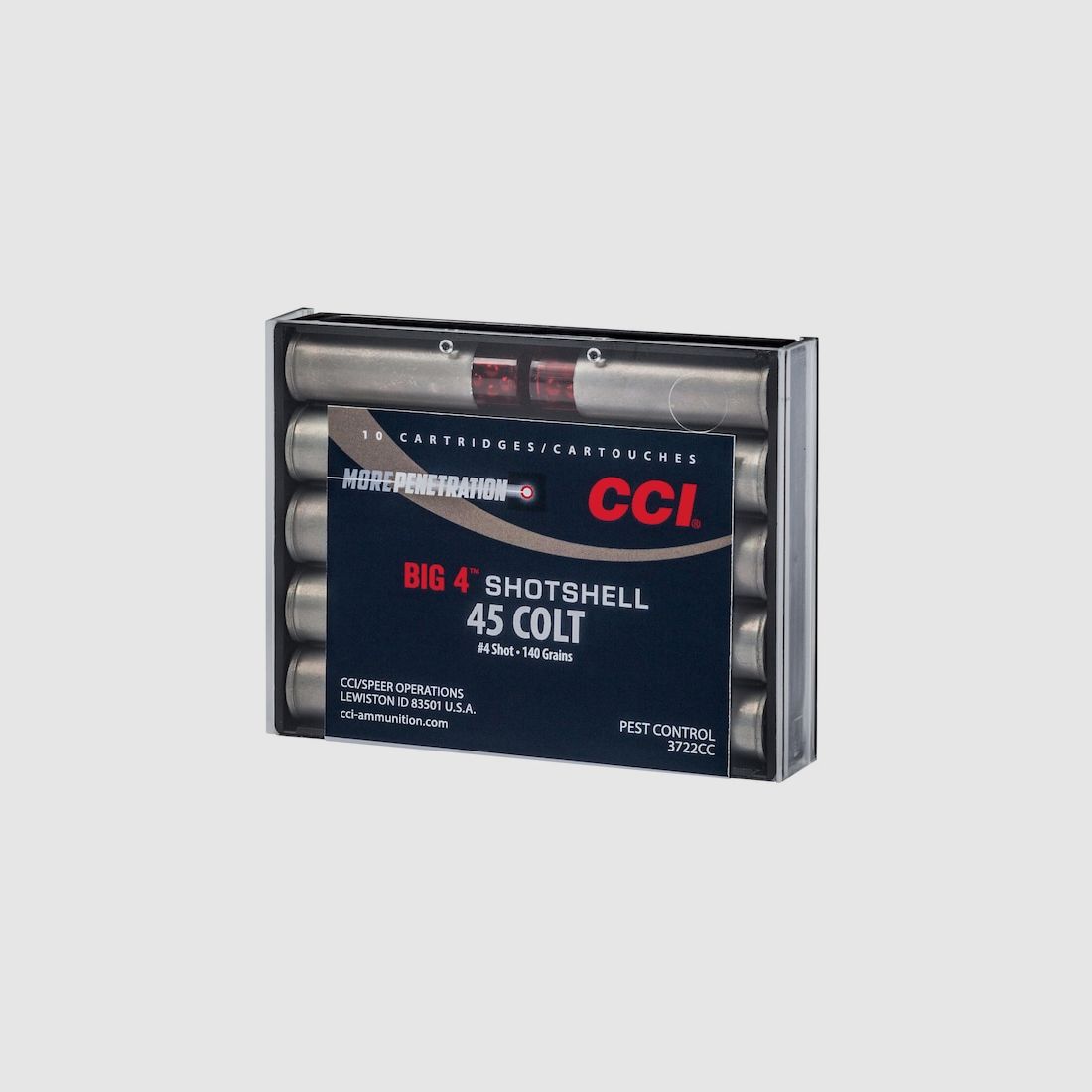 Cartuccia a pallini CCI .45 Colt 140GR 10 cartucce