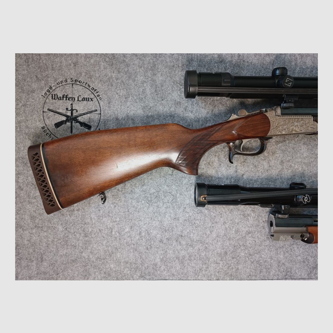 H. Blaser Isny K71 Luxus mit Wechsellauf 30-06 und Zeiss Diavari 3-12x56 T*