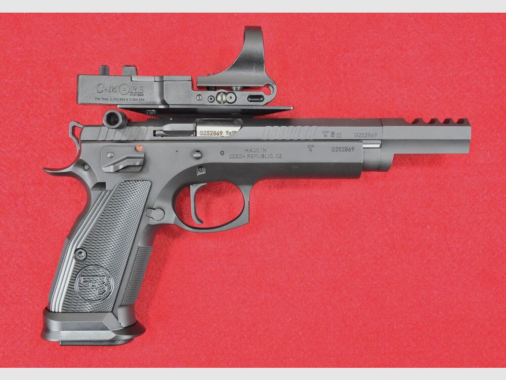 CZ 75 TS CZECHMATE Open 9mm Luger