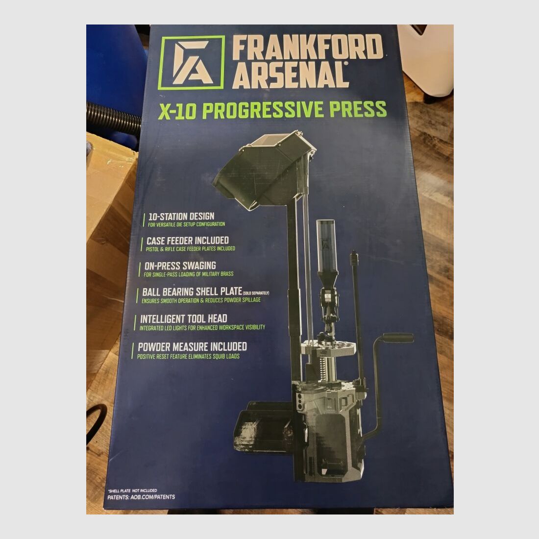 Frankford Arsenal X10 Presse mit Upgrades