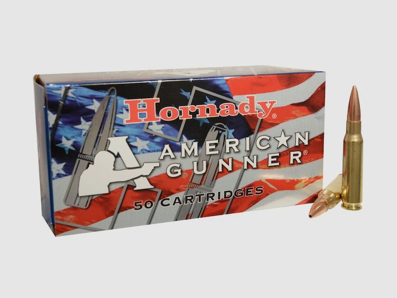 Hornady American Gunner .308 Win. 155GR BTHP Match 50 Rounds