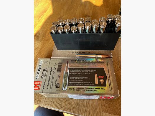 Hornady Outfitter CX .308 win 150gr bleifrei