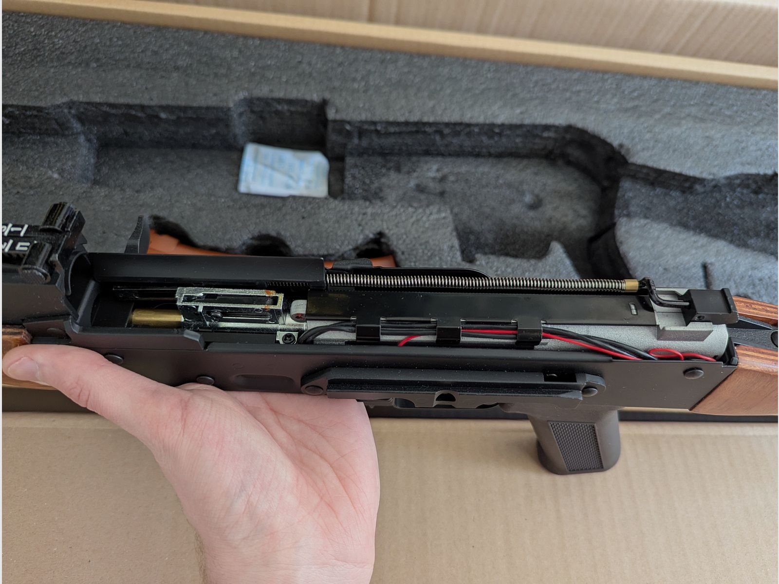 Begadi AK-74 Sport S-AEG mit Begadi CORE EFCS / Mosfet, Echtholz Festschaft