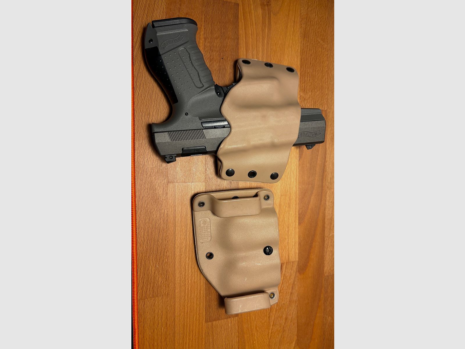 Fodero Phalanx SINISTRO e portacaricatori HK SFP9 e Walther P99