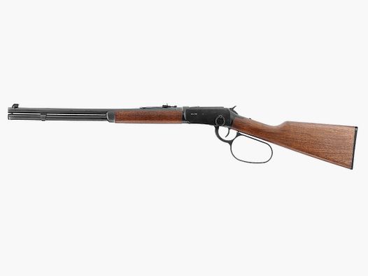 CO2 Unterhebel Repetier Gewehr Umarex Legends Cowboy Rifle Rio Bravo Lever Action Antik-Finish Kaliber 4,5 mm BB (P18)