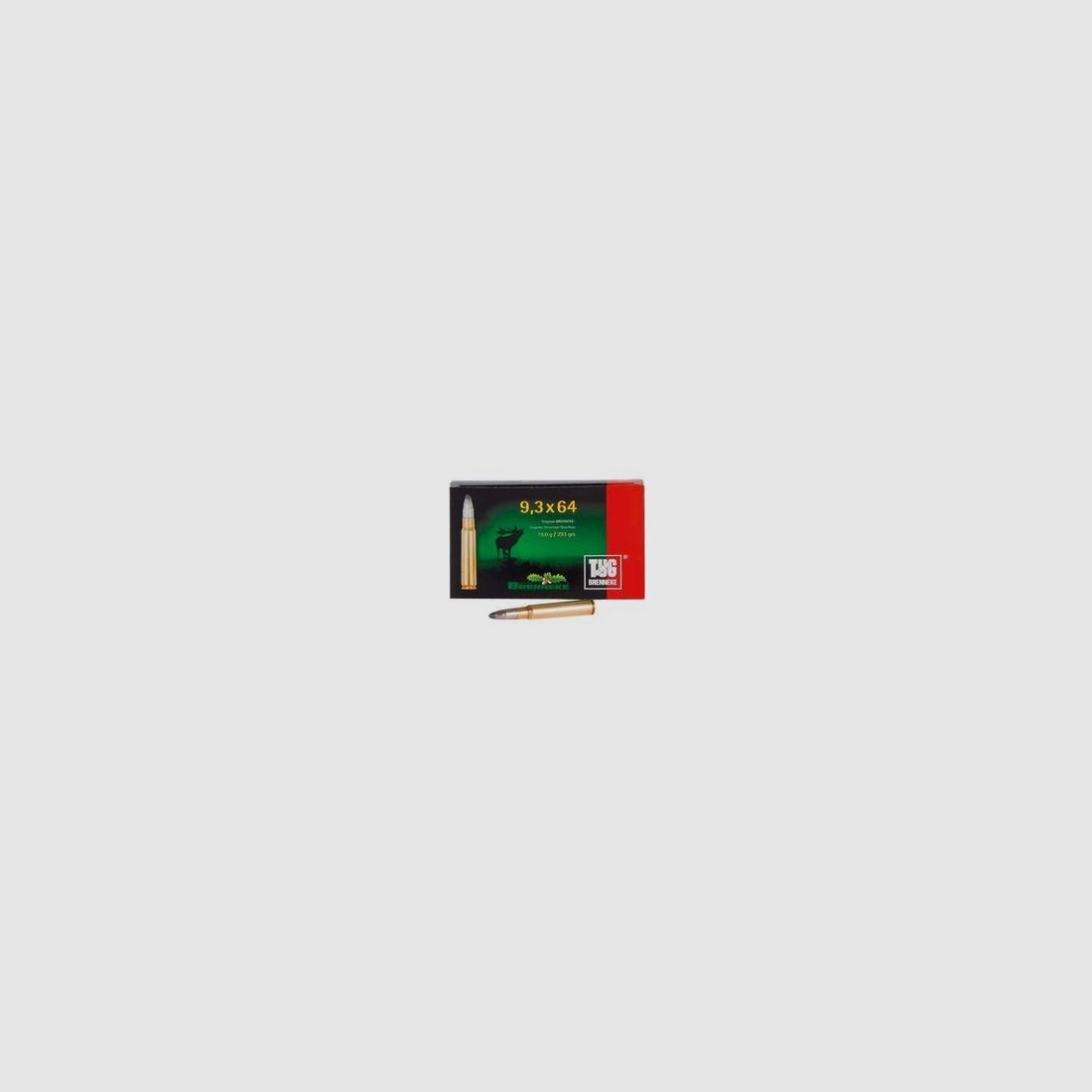 Patronen Brenneke Kal. 9,3×64 – 293gr TUG Box 20 Stk., Bild 1 von 5