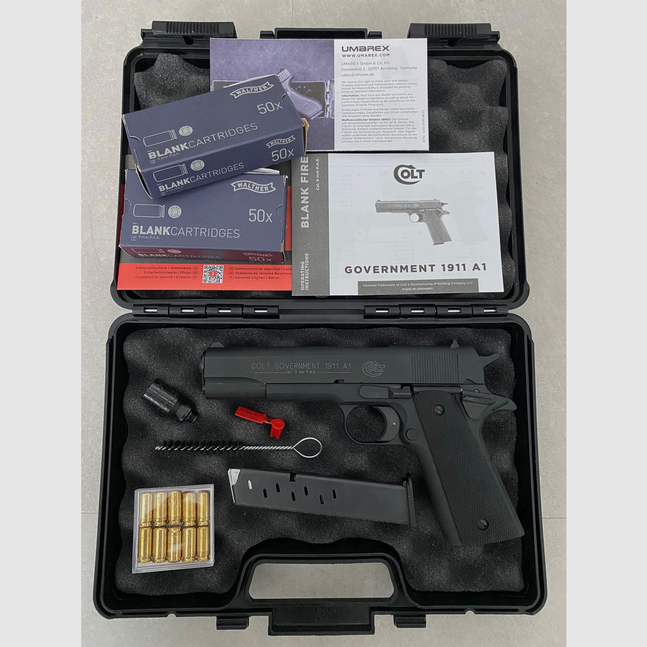 Colt Government 1911 A1 – 9 mm P.A.K. – Umarex, image 1 sur 10